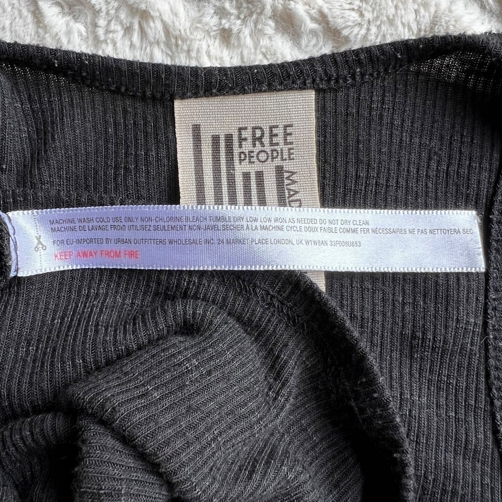 Free People  A Line Long Beach Tank Top Size Small - Picture 9 of 13